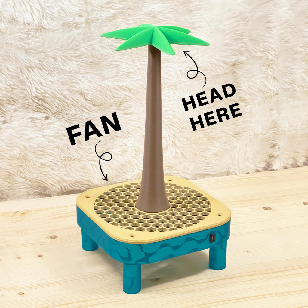 USB Fursuit Head Dryer & Stand