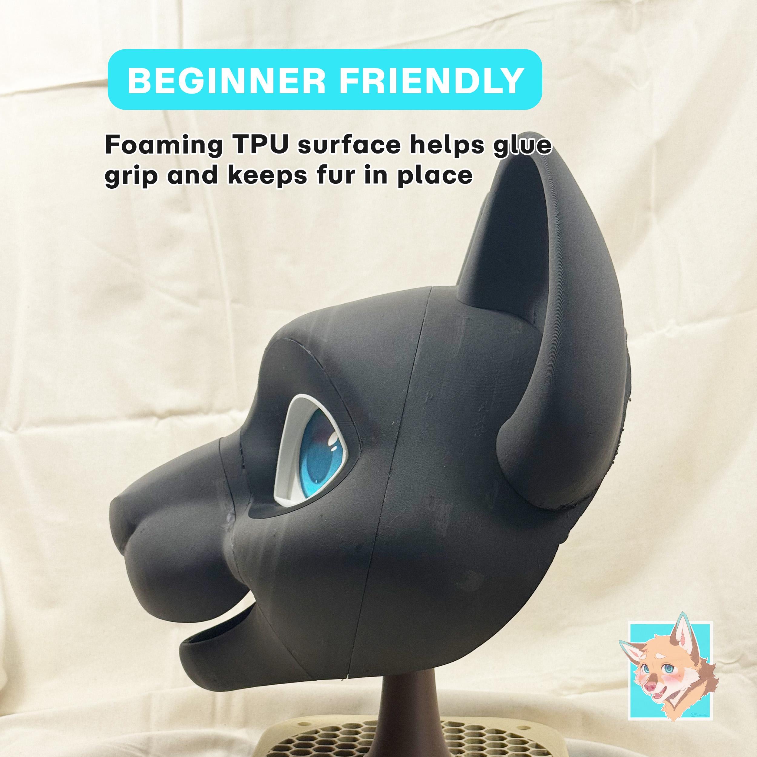 Small Cat Head Base (foaming TPU)