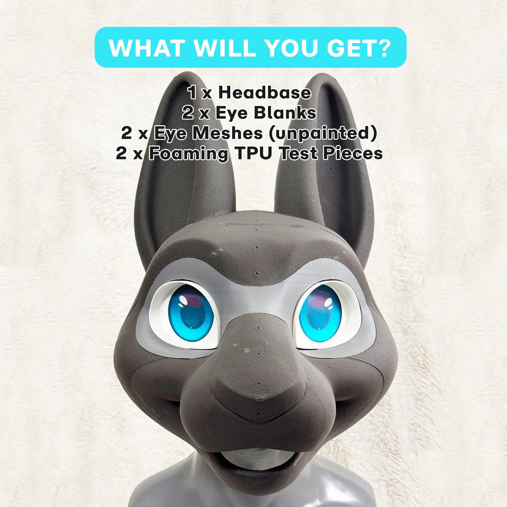 Bunny Head Base (foaming TPU)
