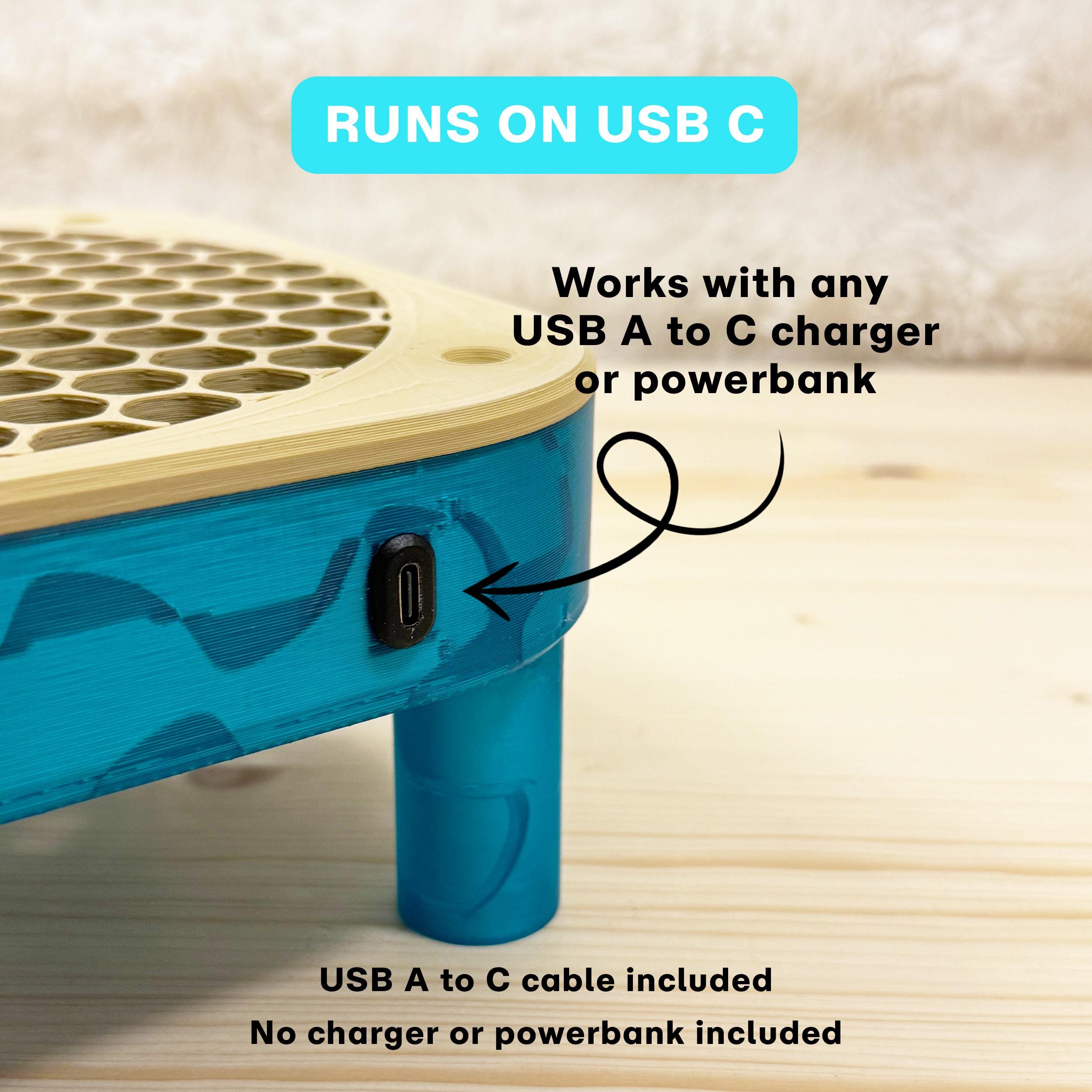 USB Fursuit Head Dryer & Stand