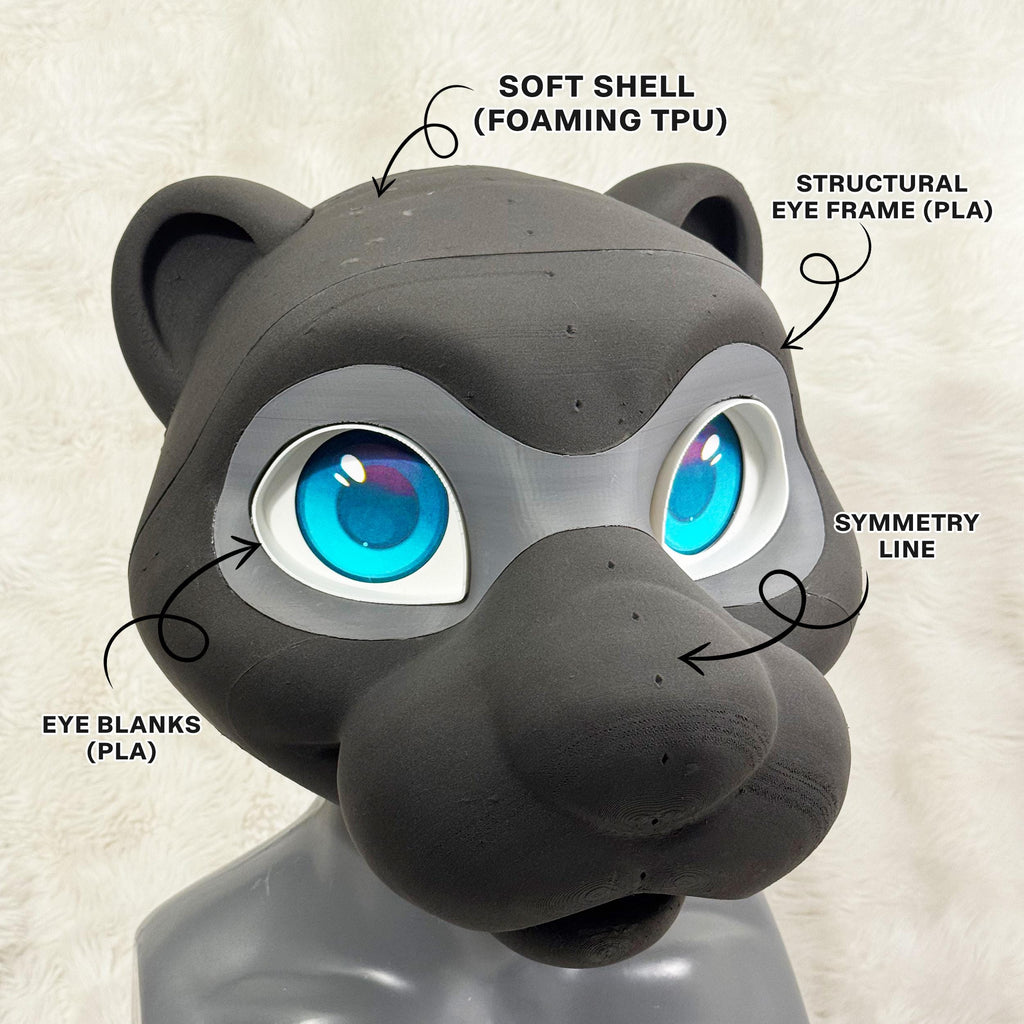 Otter Head Base (foaming TPU)