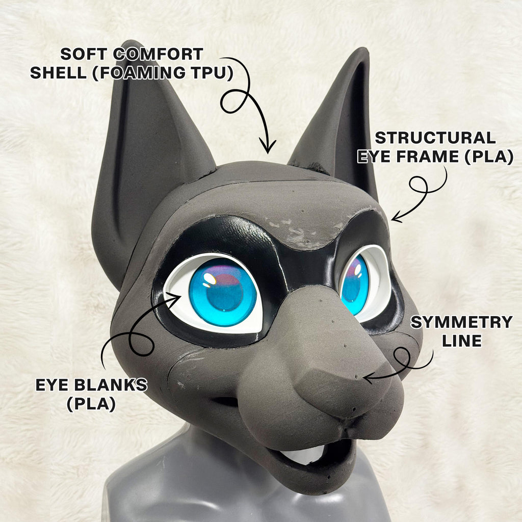 Lynx Head Base (foaming TPU)