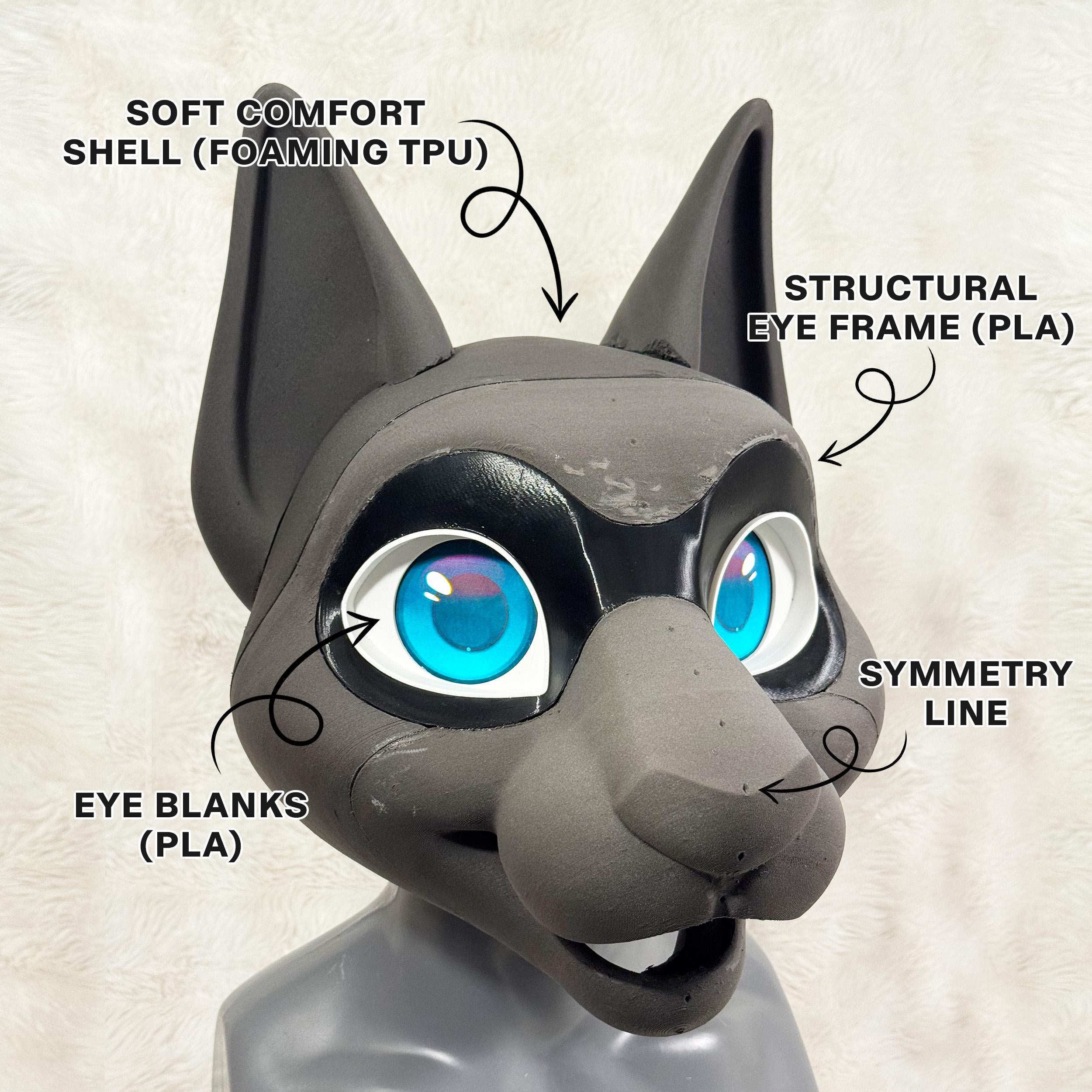 Lynx Head Base (foaming TPU)
