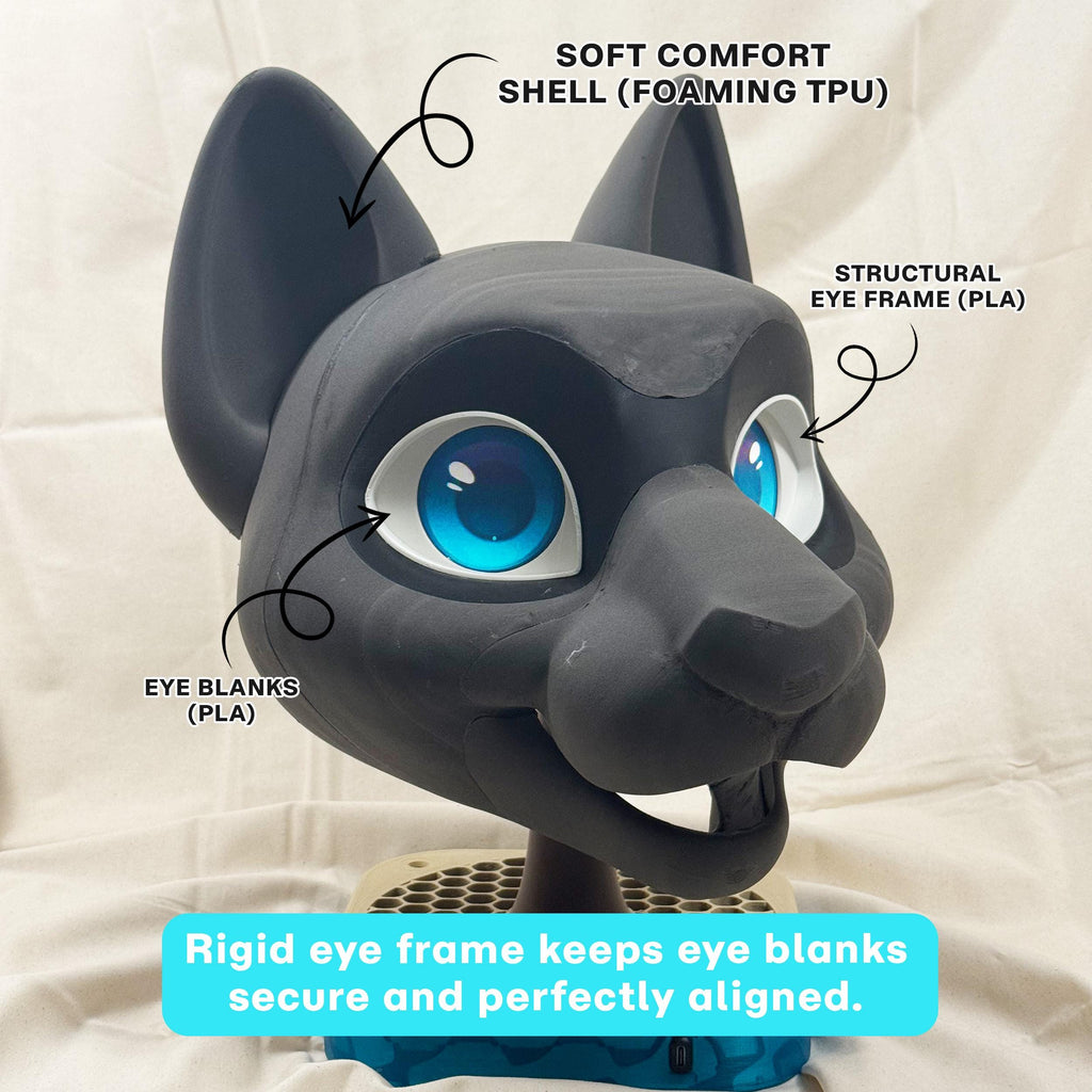 Small Cat Head Base (foaming TPU)