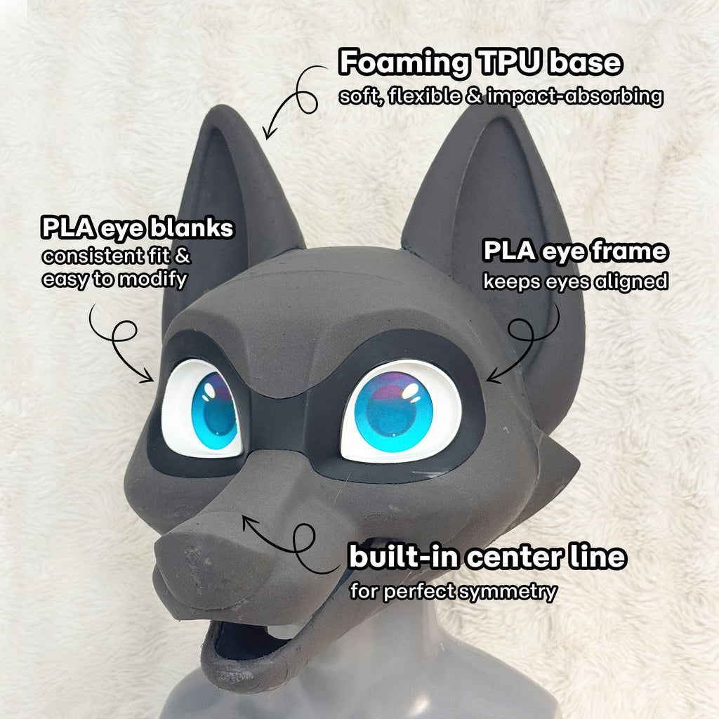 Fox Head Base (foaming TPU)