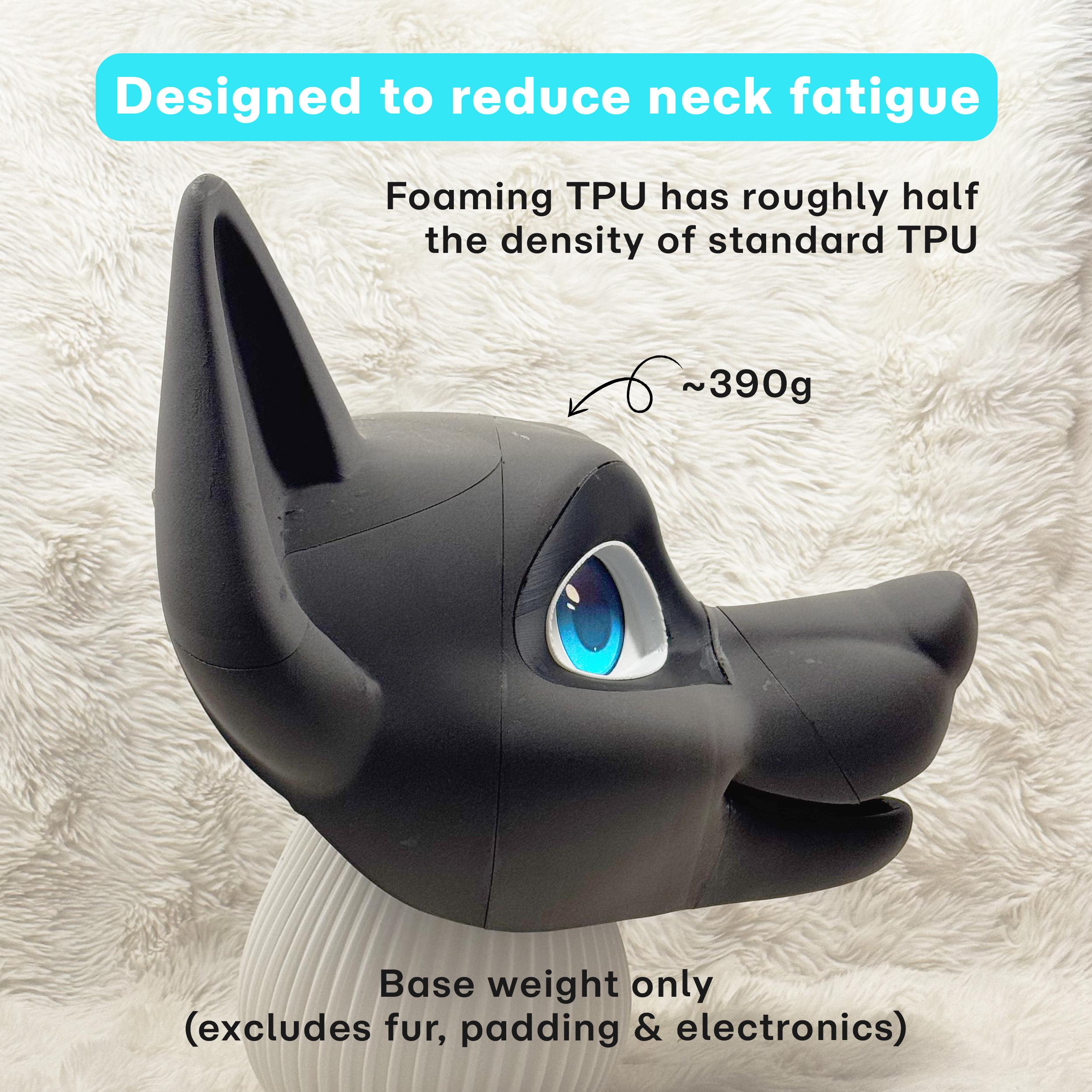 Dog Head Base (foaming TPU)